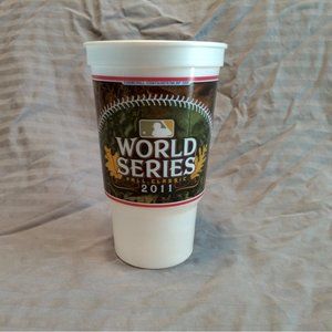 Texas Rangers vs St Louis Cardinals Souvenir Baseball Cup, 2011 MLB World Series